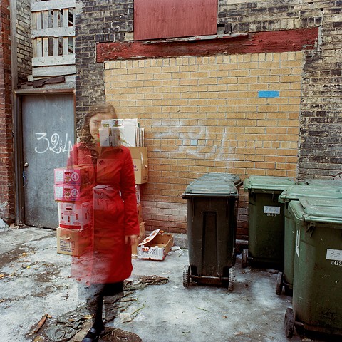 'Untitled (324 Alley)' from the series 'When Blue is Read'