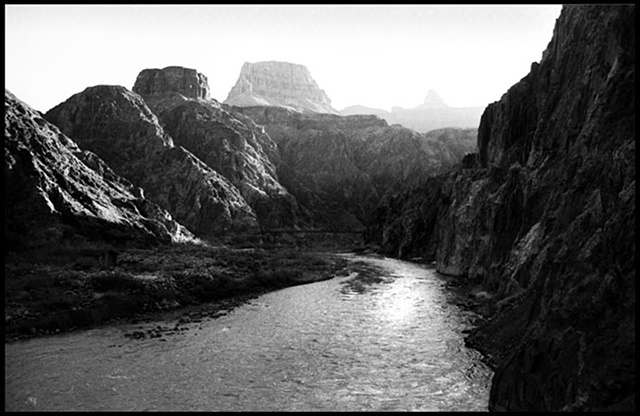 Colorado River at base of Grand Canyon