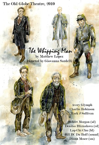 The Whipping Man sketches