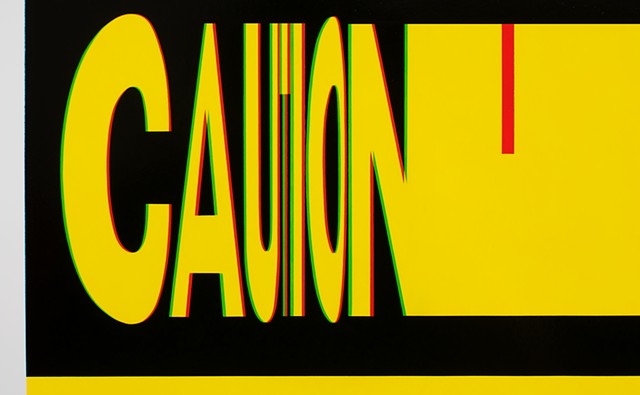 "Caution" detail