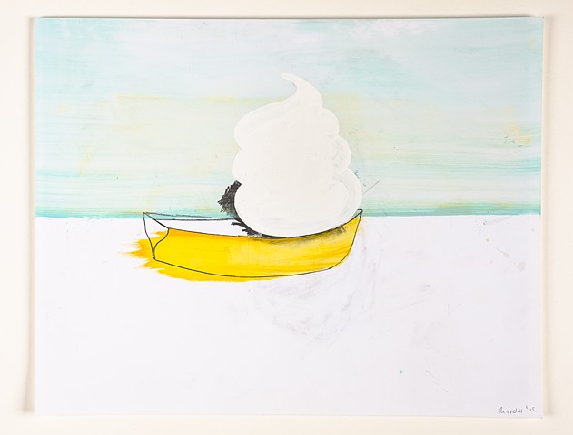 Untitled (Soft Serve in a Boat)