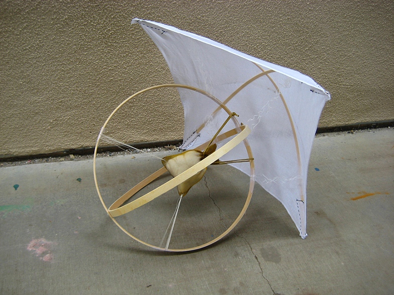 Dina Rubiolo Beginning Sculpture Egg Drop Device