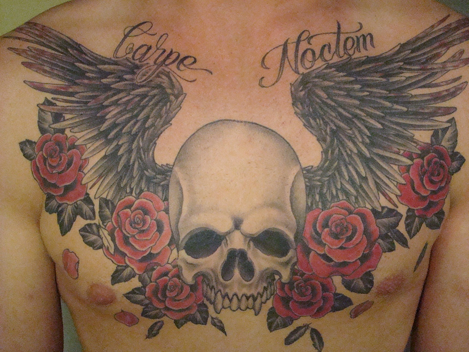brainstorm tattoo skull wings roses brainstorm tattoo skull wings roses