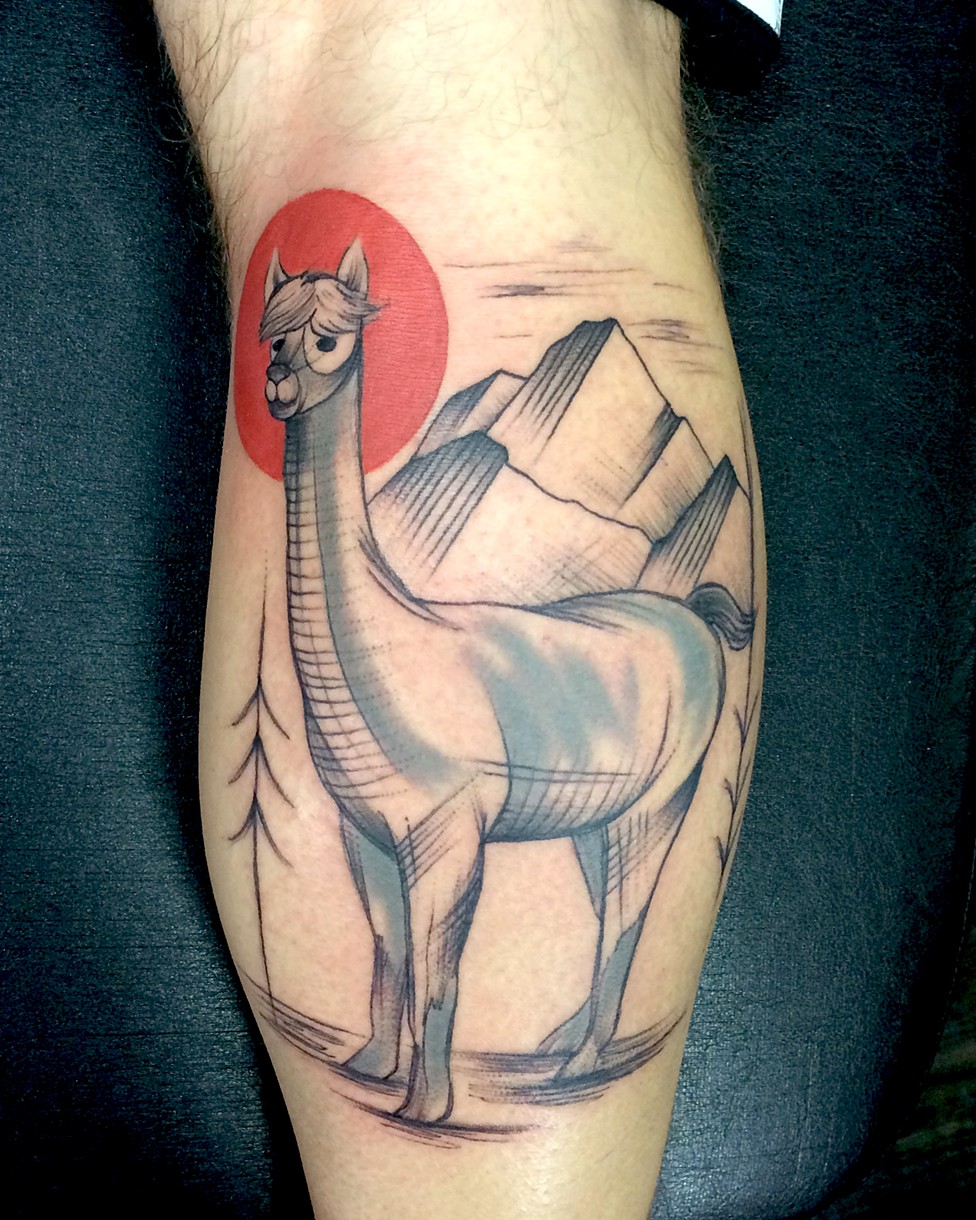 alpaka tattoo