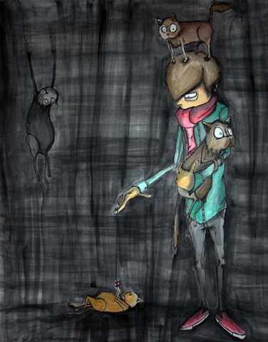 "you could always get cats."