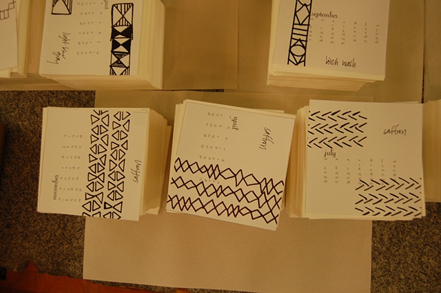 printing the 2009 calendar