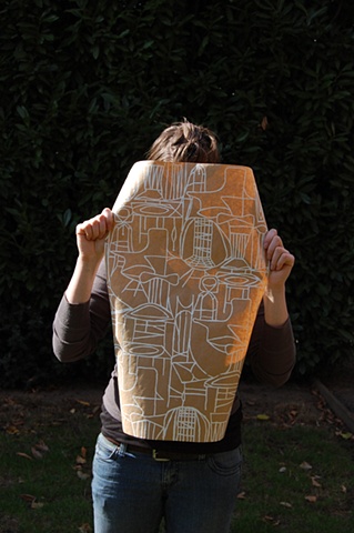 chairs wrapping paper