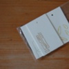 letterpress gift tags