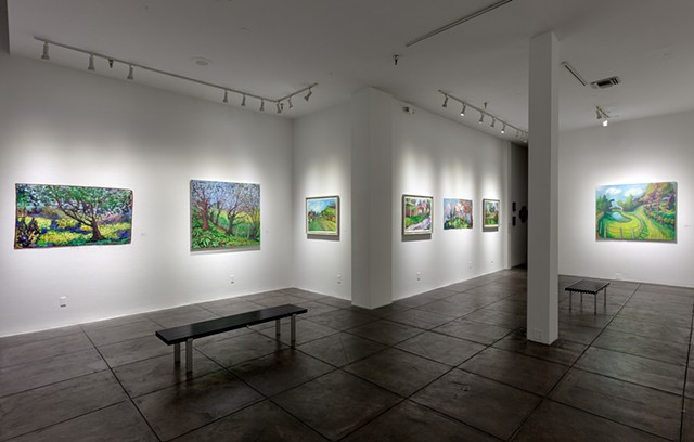 Crow Valley installation at Jonathan Ferrara Gallery