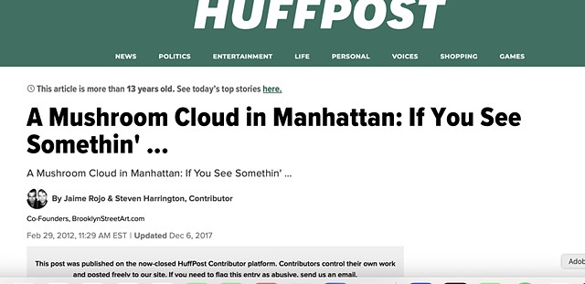 Huffington Post 2/26/12