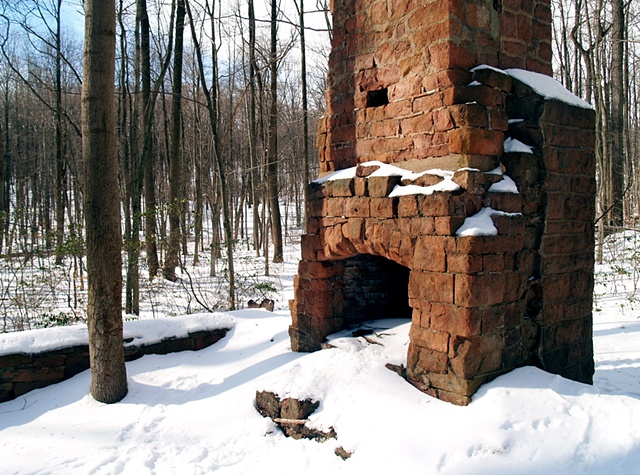 Ruins in Winter