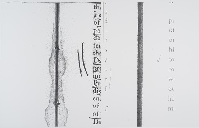 Molly Springfield text drawing photocopy marginalia