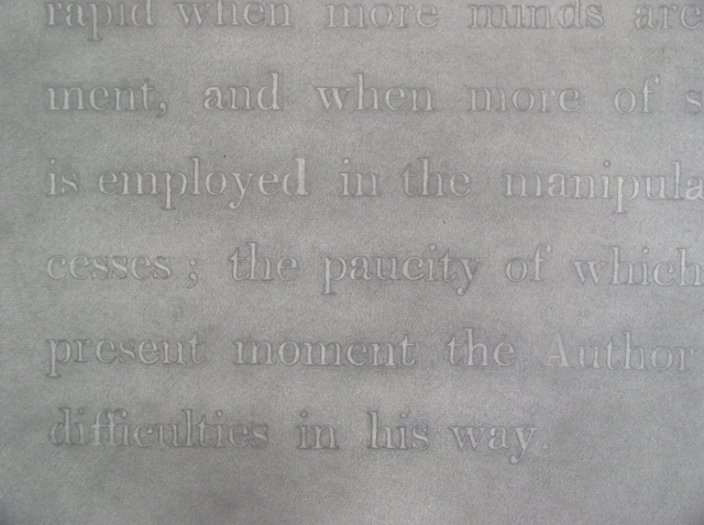 graphite drawing text by Molly Springfield
