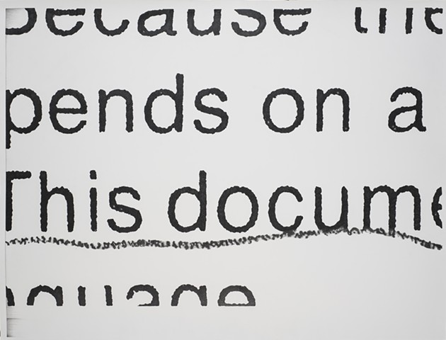 Molly Springfield text drawing photocopy