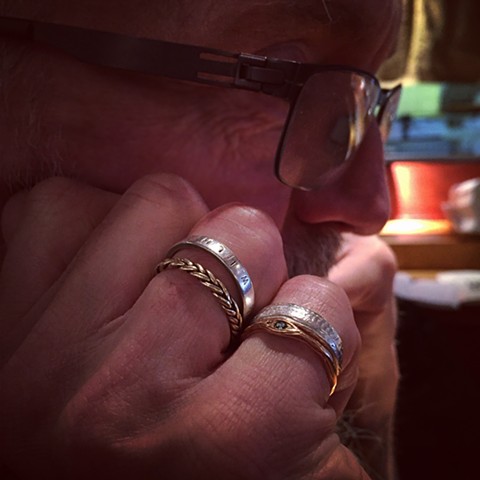 Norman Westberg's rings. #normanwestberg #swans #rings