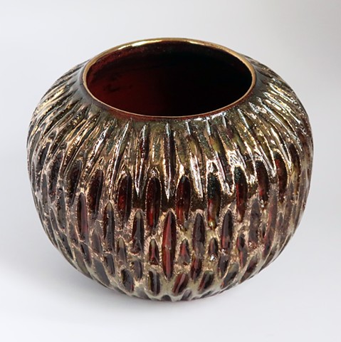 carved dragon vessel