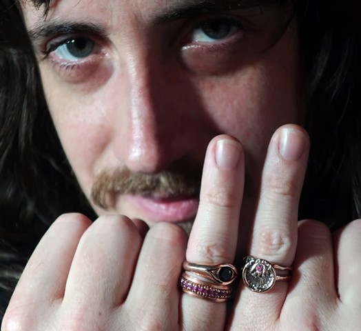 Doug with his rings.
