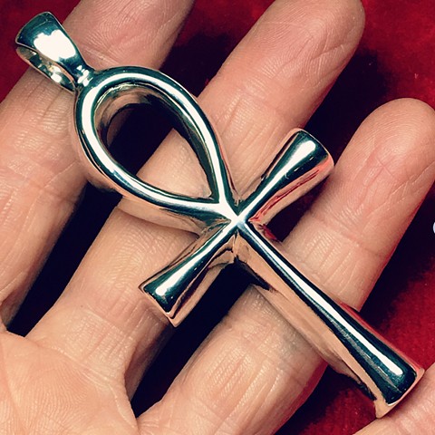 Giant Silver Ankh for John R