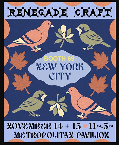 Renegade Craft NYC November 14th & 15th 2026