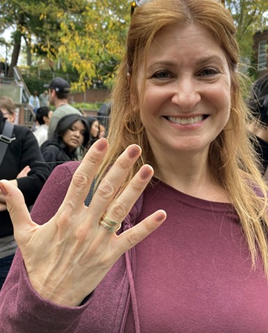 Jennifer Saftler Lightning Bolt Ring
