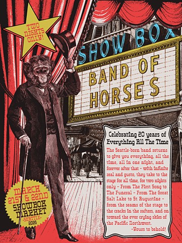 band of horses poster