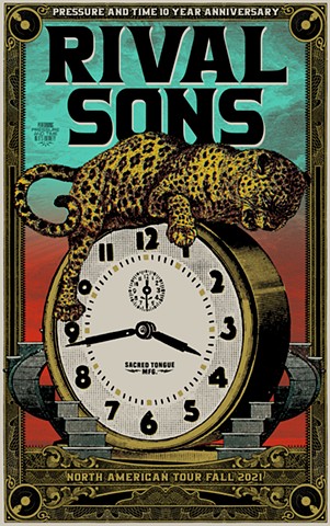 Rivals Sons 2021 Tour Poster