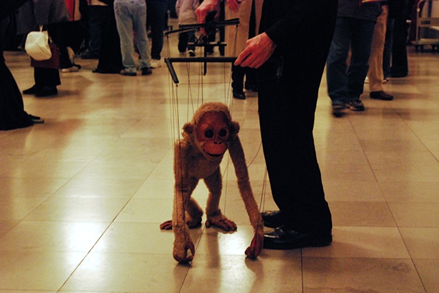 monkey marionette