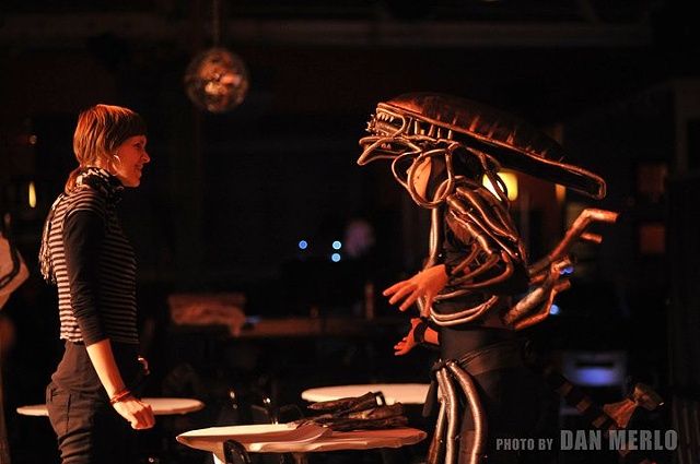 Choreographer Jyl Ferhenkamp and Annie Litchfield is the Hero Alien Act 1