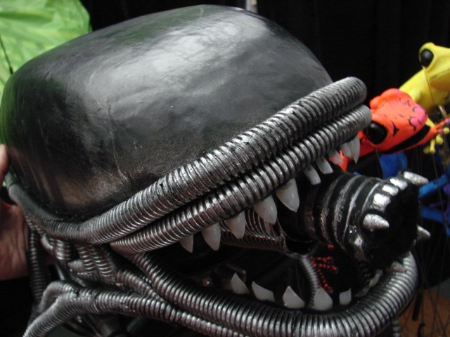 Hero Alien Close Up of Head Piece