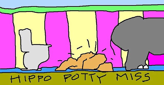 hippo potty miss