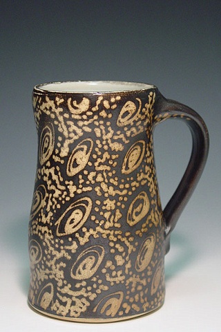 Mug with Wax Resist Design
SOLD