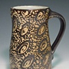 Mug with Wax Resist Design
SOLD