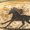  Black Horse Oval Platter
