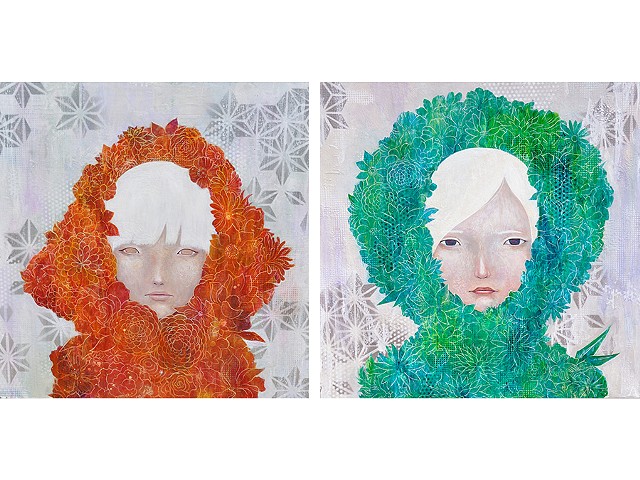 left: " spring "
right: " summer "

from the four season collection