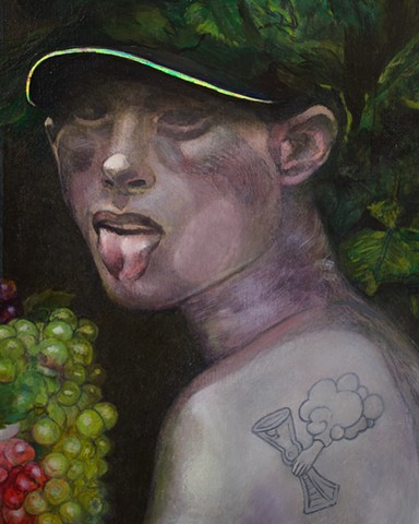Sick Bacchus (Detail)