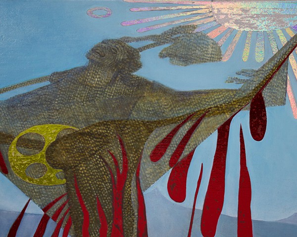 The Fool (Envoûter par le soleil) (Detail)