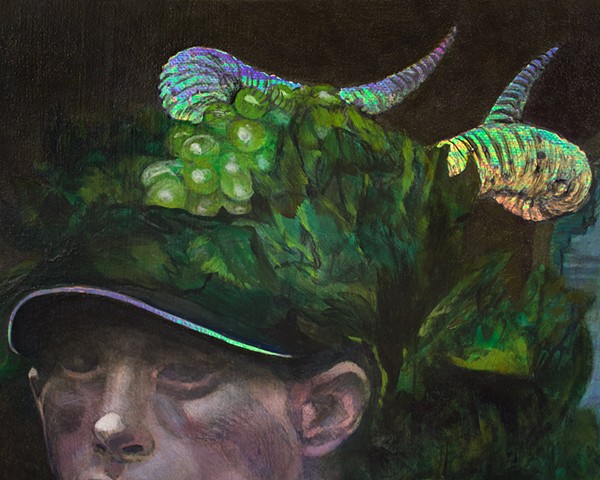Sick Bacchus (Detail)