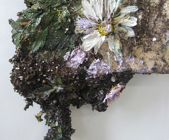 Overgrown Canvas II- Detail
