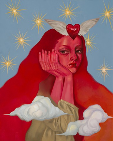 Belt of Venus Oil on canvas sold