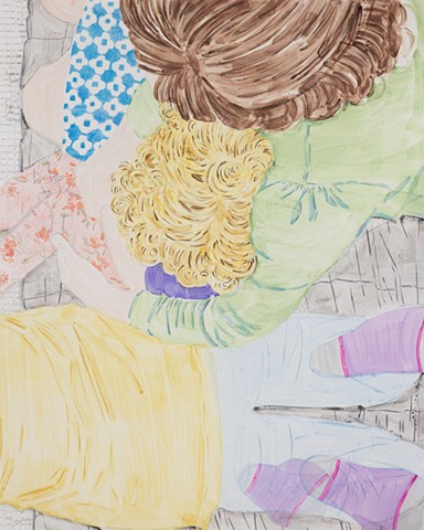 detail of MEETING THE BABY