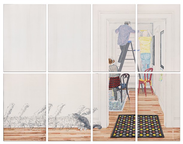 SUNDAY (HANGING CURTAINS)