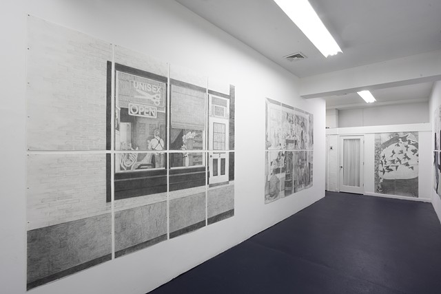 Installation View at Peep Space