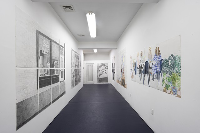 Installtion View at Peep Space