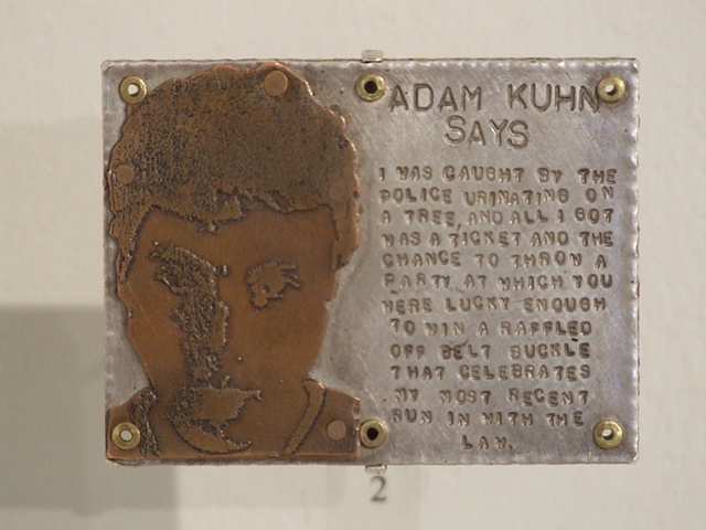 Adam Kuhns' Commemorative buckle
