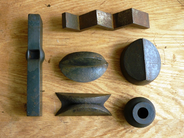 Some punched, sheared, 
sawn, welded & squashed stuff.