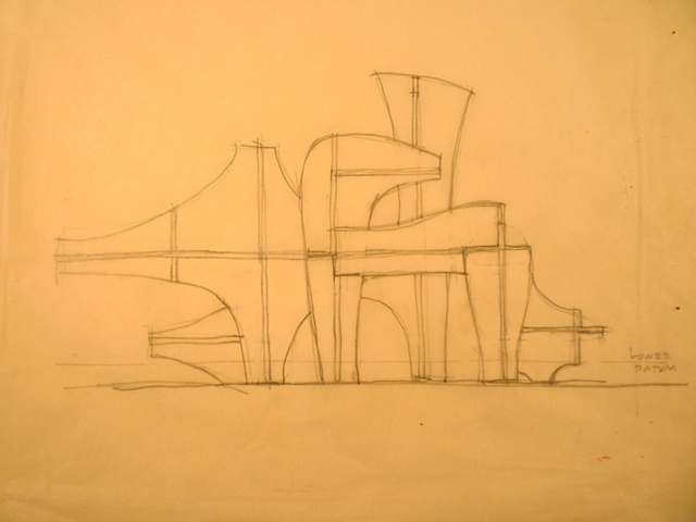 Study for a large sculpture