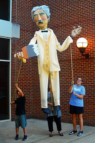 Mark Twain Processional Puppet