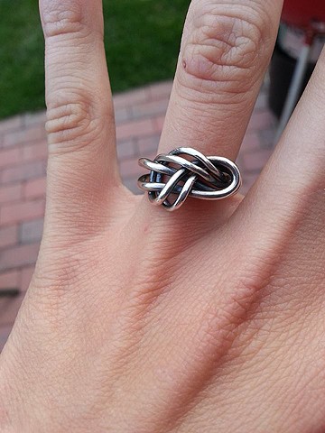 Knot Wedding Ring: Beth Zebell
