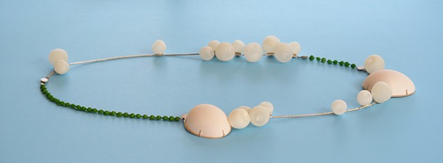 necklace, eggs, apples, 3 d printing