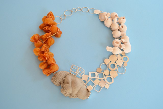 Necklace, Silver, Concrete, Willendorf Venus, Myrrh